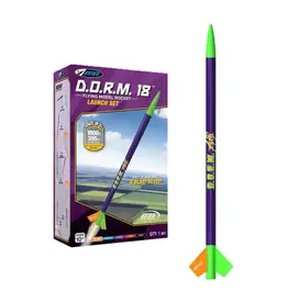 Estes Rockets D.O.R.M. 18 Flying Model Rocket Launch Set