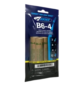 Estes Rockets Hobby Estes B6-4 Model Rocket Engines