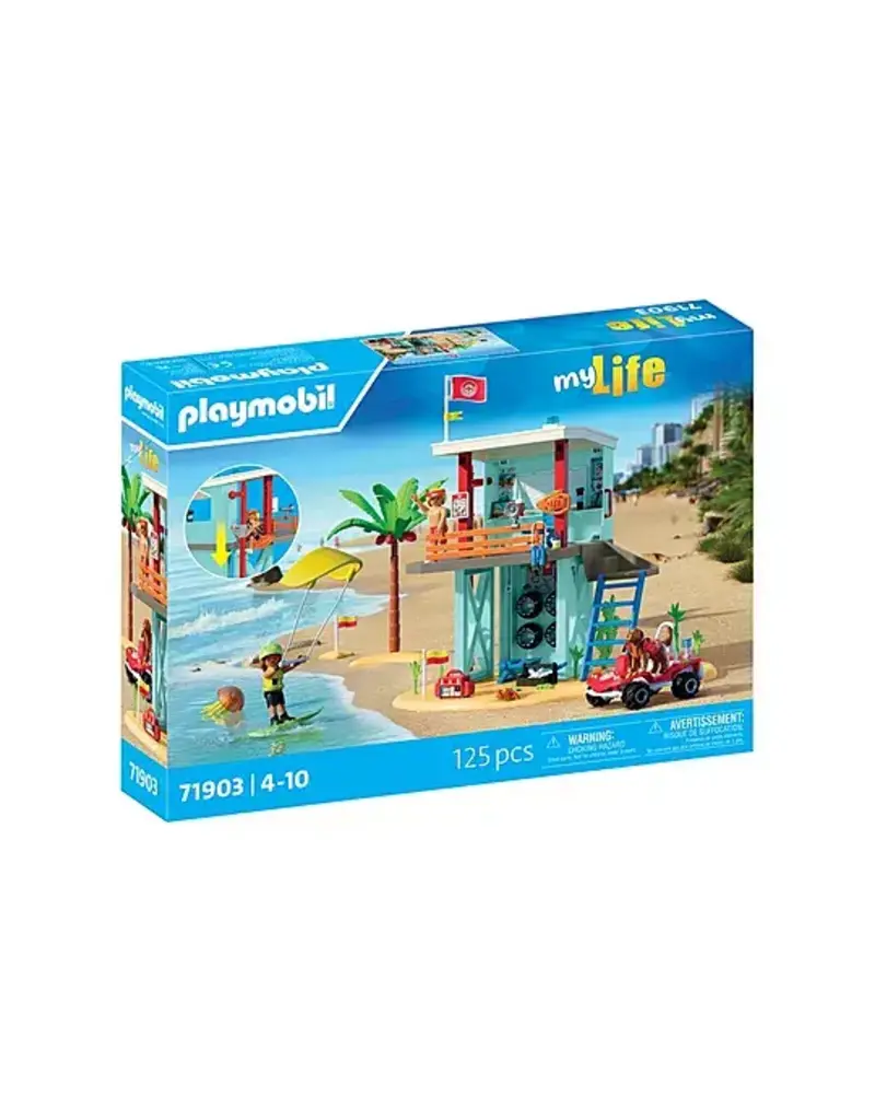 Playmobil Playmobil My Life -  Lifeguard Tower with Beach Buggy