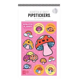 PIPSTICKS Stickers - Decorative Pipstickers -  Scratch N' Sniff Fun Guys