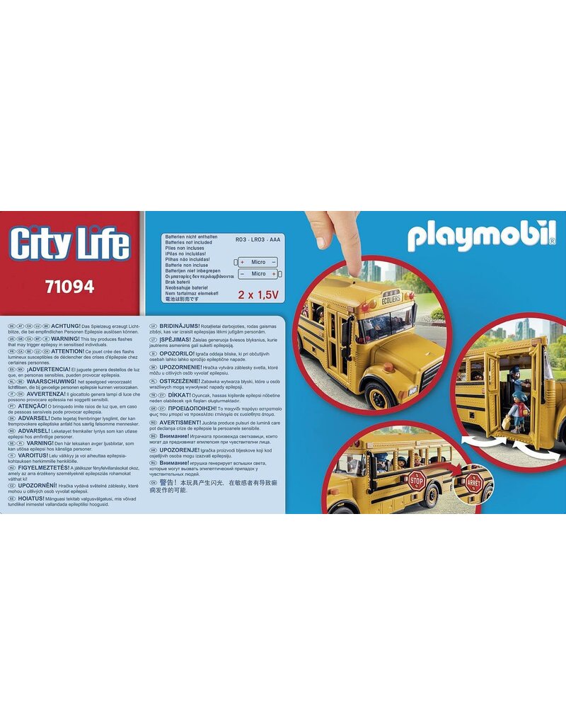 Playmobil Playmobil  School Bus