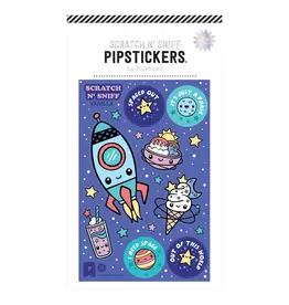 PIPSTICKS Stickers - Decorative Pipstickers -  Scratch n' Sniff Anti-Gravity Goodies