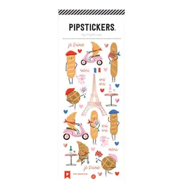 PIPSTICKS Stickers - Decorative Pipstickers -  Don't Baguette Me