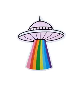 PIPSTICKS Sticker - Spaceship Vinyl