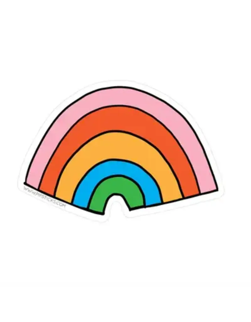 PIPSTICKS Sticker - Rainbow Vinyl