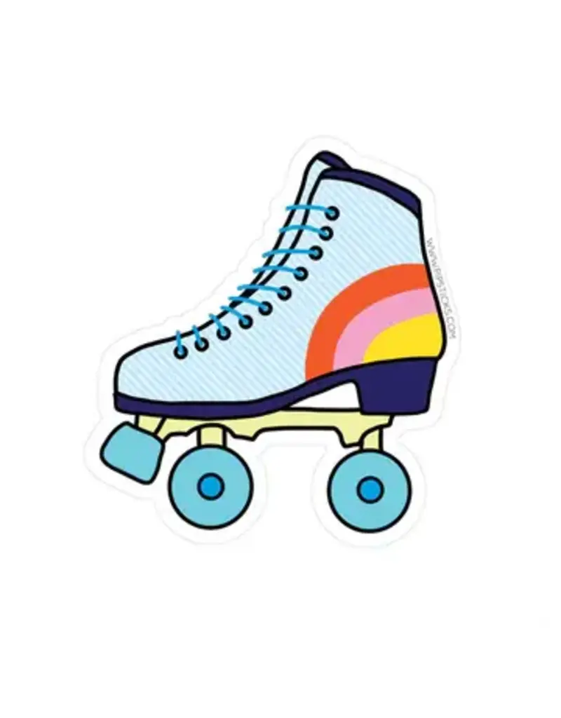 PIPSTICKS Sticker - Retro Skate Vinyl