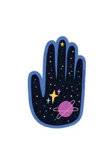 PIPSTICKS Sticker - Catching Stars Vinyl