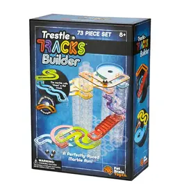 Fat Brain Toys Trestle Tracks Builder Set ( 73 PCS)