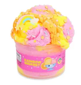 Peachybbies Slime Peachybbies Rainbow Sherbet Slime