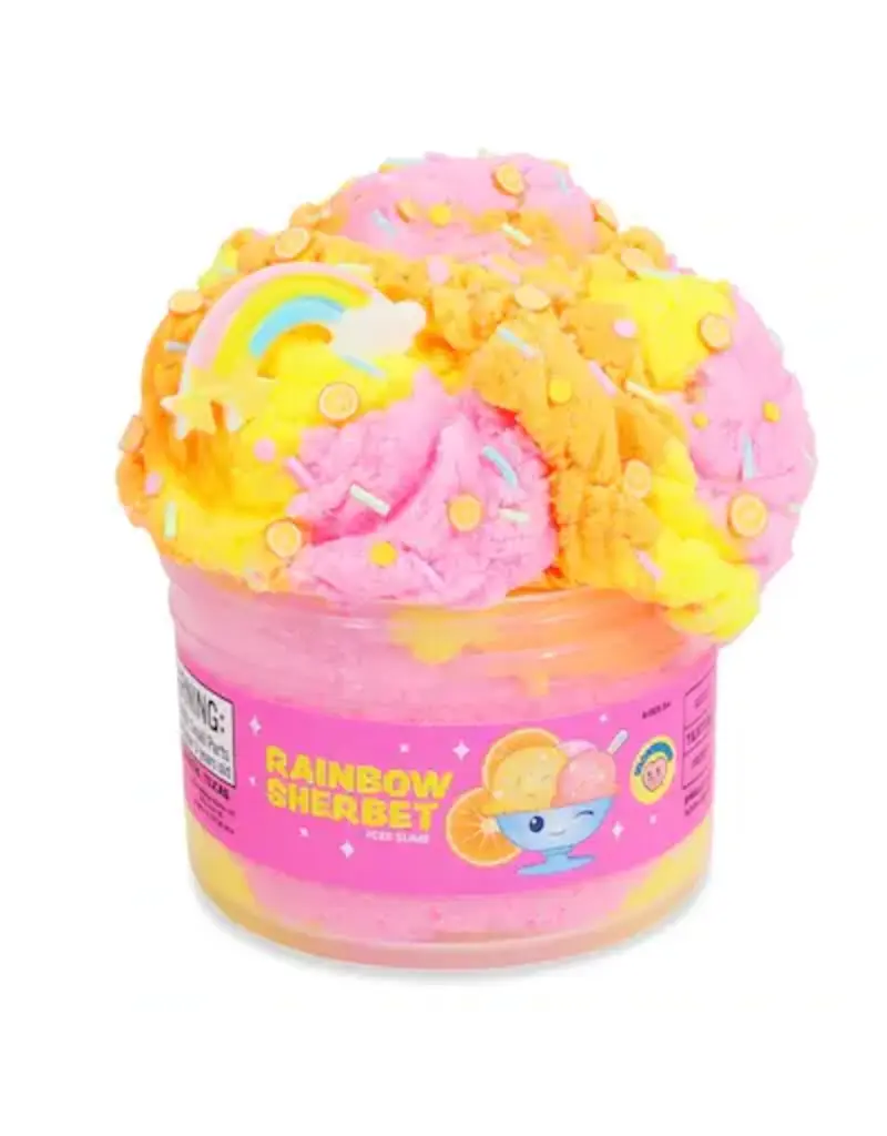 Peachybbies Slime Peachybbies Rainbow Sherbet Slime