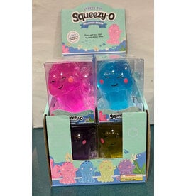 Top Trenz Squeezy-O Stress Toy Jellyfish Series (Colors Vary)
