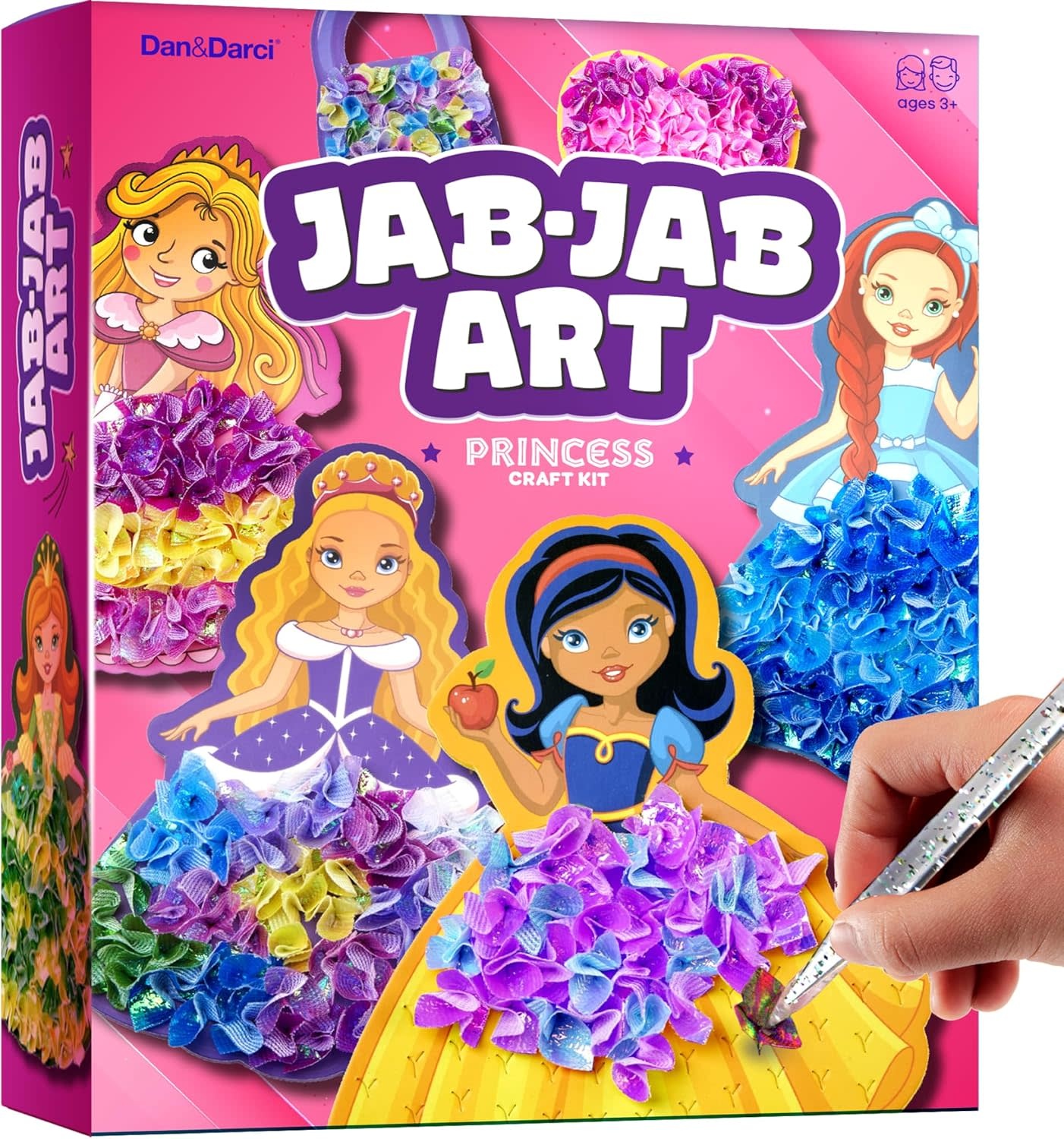 Jib-Jab Art Princess Poke-In Craft Kit