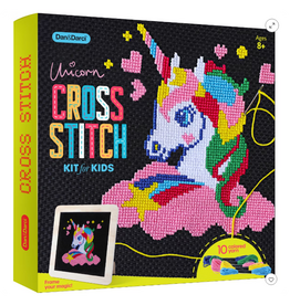 Dan&Darci Unicorn Cross Stitch Kit for Kids