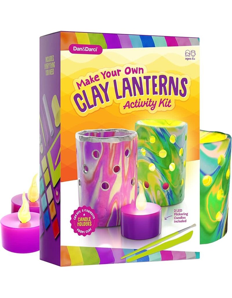 Dan&Darci Make Your Own Clay Lanterns Activity Kit