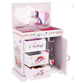 Dan&Darci Unicorn Musical Jewelry Set