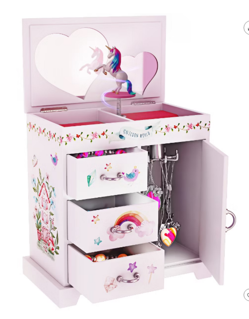 Dan&Darci Unicorn Musical Jewelry Set