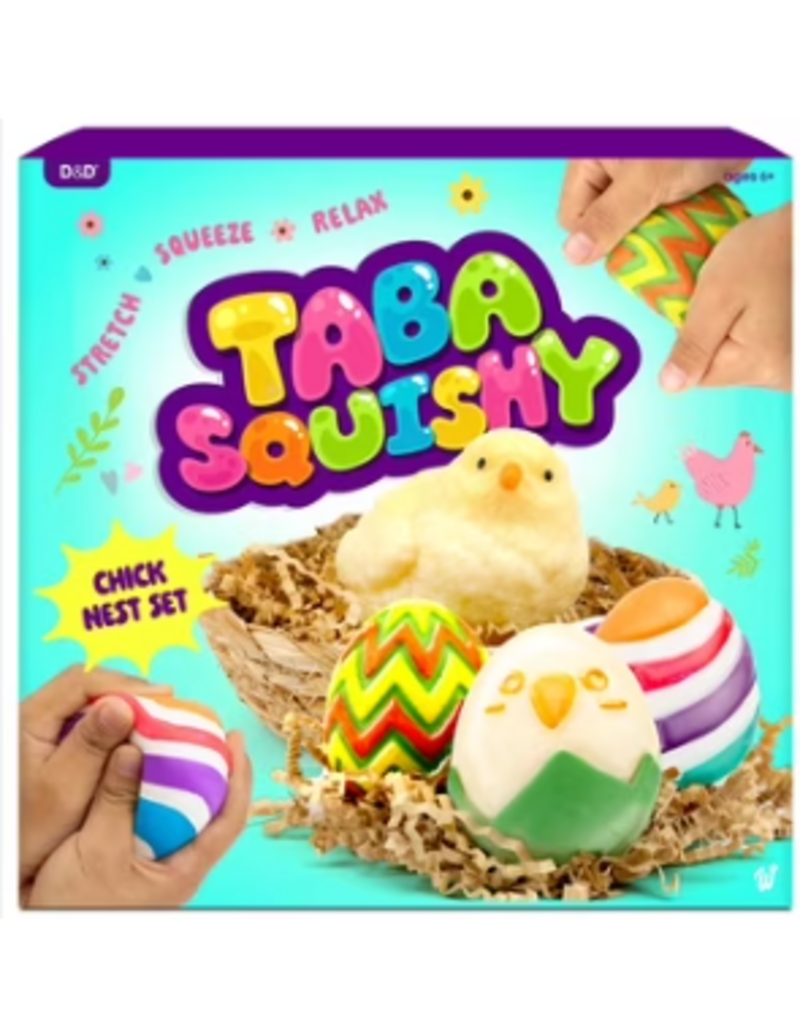 Dan&Darci Taba Squishy Easter Chicken Nest Egg Kit