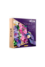 fainotoys LLC OKTO Sensory Art 3D Woodcraft - Inspiration - Flowers