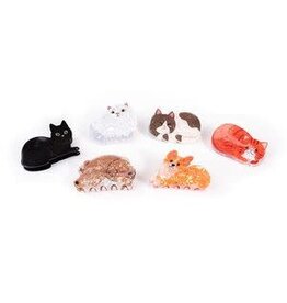 Creative Education (Great Pretenders) Great Pretenders | Raining Cats and Dogs Claw Clips (Assorted Animals) 1pc