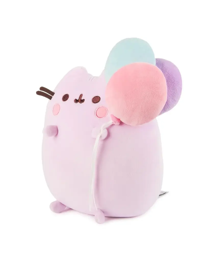 Gund Plush Pusheen with Balloons Squisheen 15th Anniversary