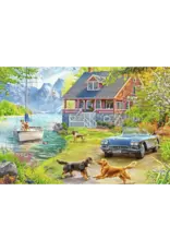 Ravensburger Puzzle Summer Lake House 200pc