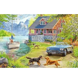 Ravensburger Puzzle Summer Lake House 200pc
