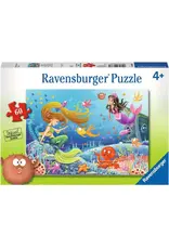 Ravensburger Puzzle Mermaid Tails 60pc