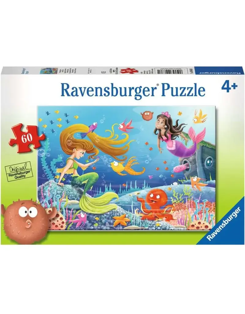 Ravensburger Puzzle Mermaid Tails 60pc