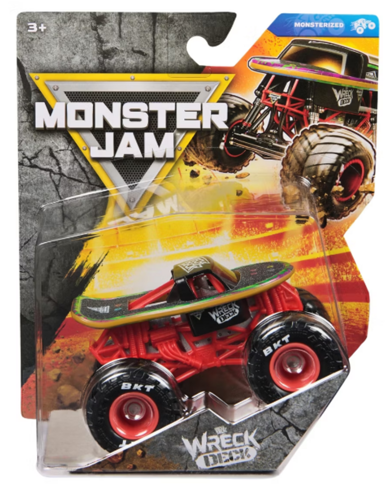 Spin Master Monster Jam - Tech Deck - Wreck Deck