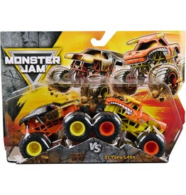 Spin Master Monster Jam Max-D XX Vs. El Toro Loco  Monster Trucks 2-Pack