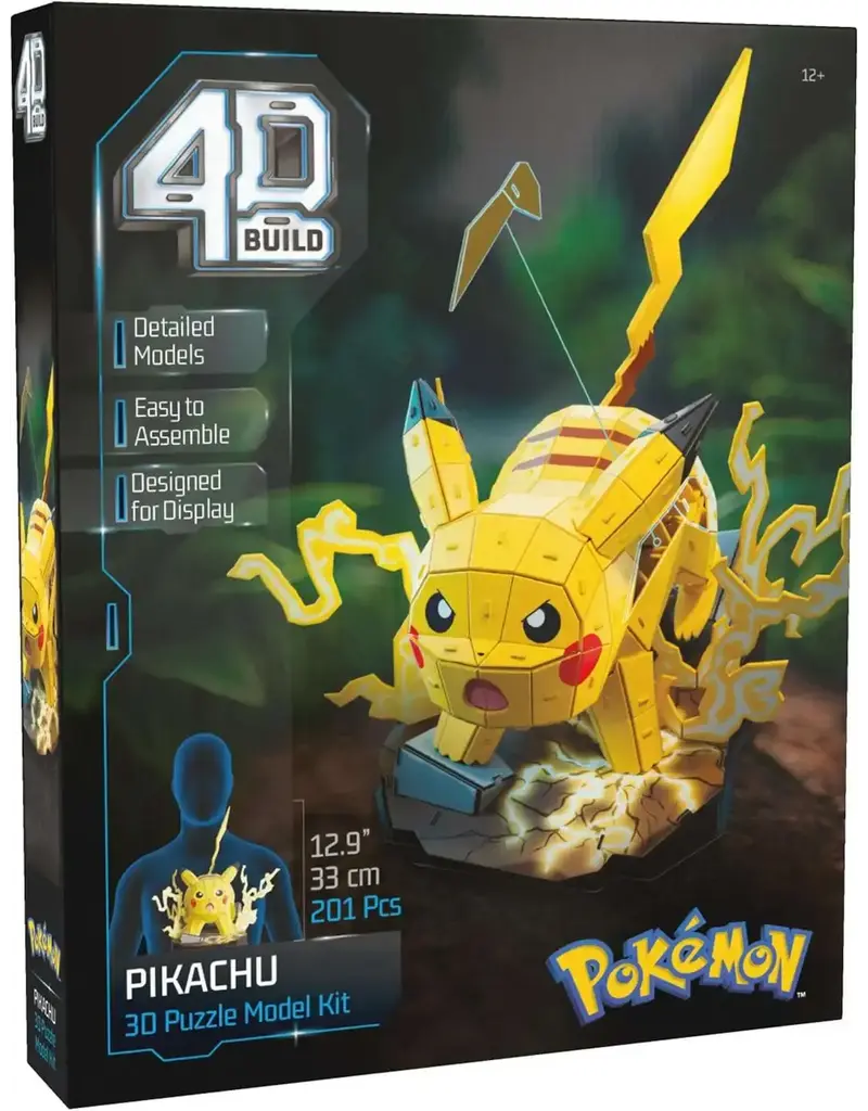 Spin Master 3D Build Pokemon Pikachu Model