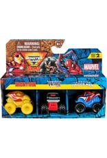 Spin Master Monster Jam Mini Marvel Bundle ( Pack of 3)