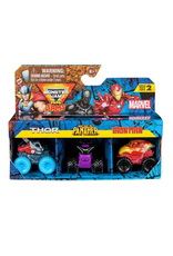 Spin Master Monster Jam Mini Marvel Bundle ( Pack of 3)