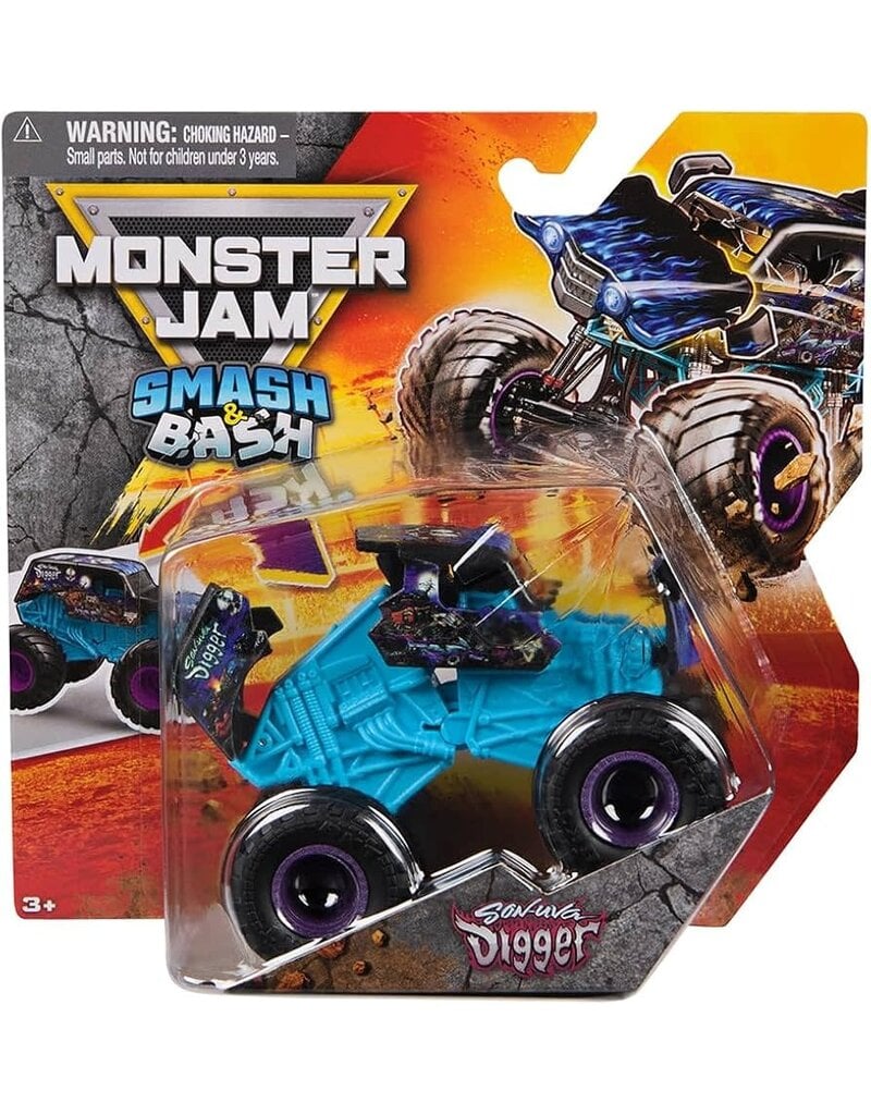 Spin Master Monster Jam Smash & Bash Son-uva digger