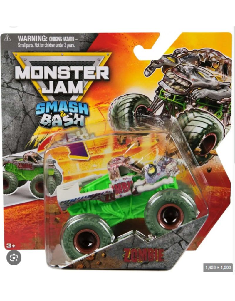 Spin Master Monster Jam Smash & Bash Zombie