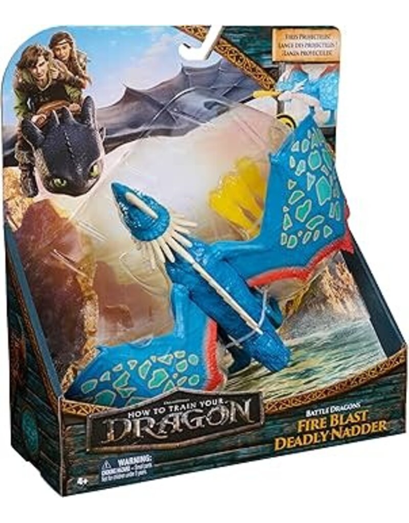 Spin Master How To Train Your Dragon | Battle Dragons Action Figure : Deadly Nadder