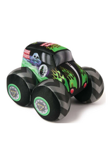 Spin Master Plush Monster Jam Monster Truck with Sound Effects - GRAVE DIGGER