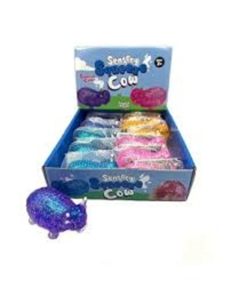 Curious Minds Toys Sensory Squeeze Cow Squish