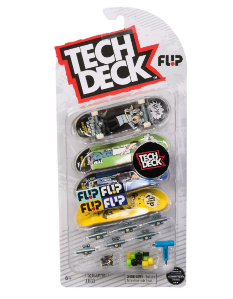 techdeck Tech Deck Ultra DLX Fingerboard ( 4 Pack) - Flip Flip