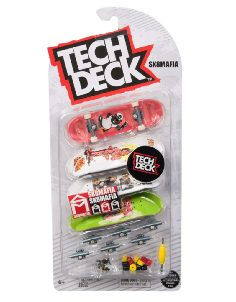 techdeck Tech Deck Ultra DLX Fingerboard ( 4 Pack) - SK8Mafia