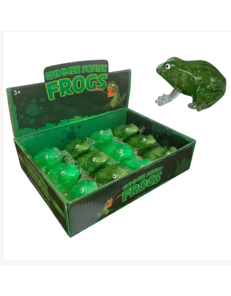 Handee Products Gummee Squish Frogs Assorted (sold single)