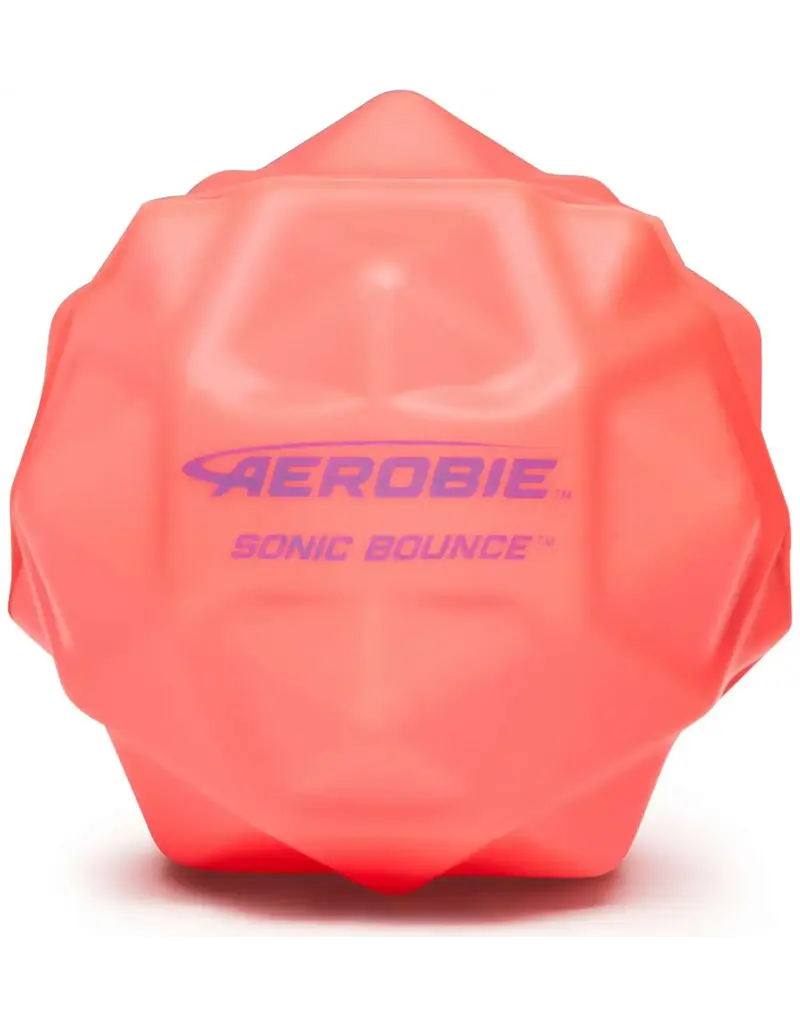 Spin Master Red Aerobie Sonic Bounce Bouncy Ball