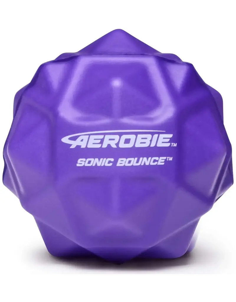 Spin Master Purple Aerobie Sonic Bounce Bouncy Ball