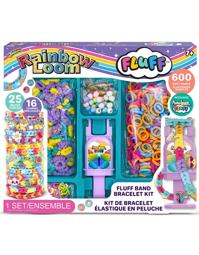 FAIRE Rainbow Loom Upstyle Fluff Bands