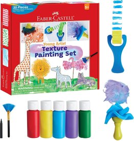 Faber-Castell Craft Kit Young Artist Texture Painting Set