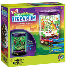 Creativity for Kids Craft Kit Grow N' Glow Terrarium Dino