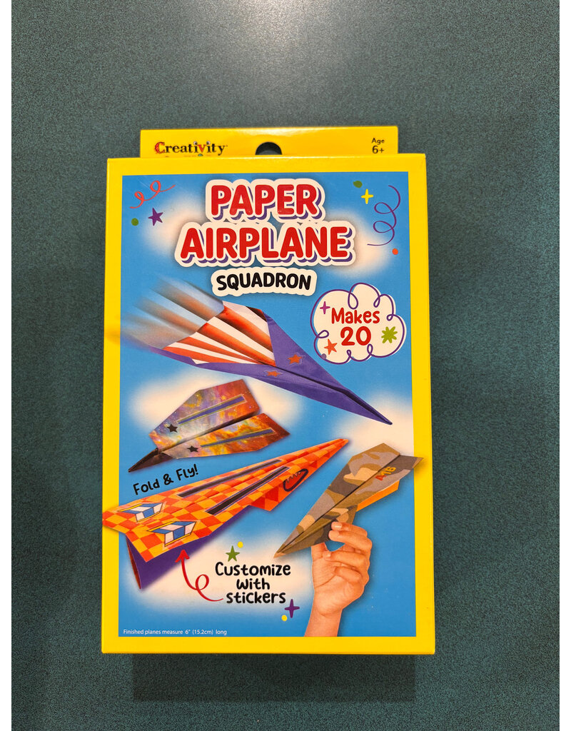 Creativity for Kids Paper Airplane Squadron Craft Kit