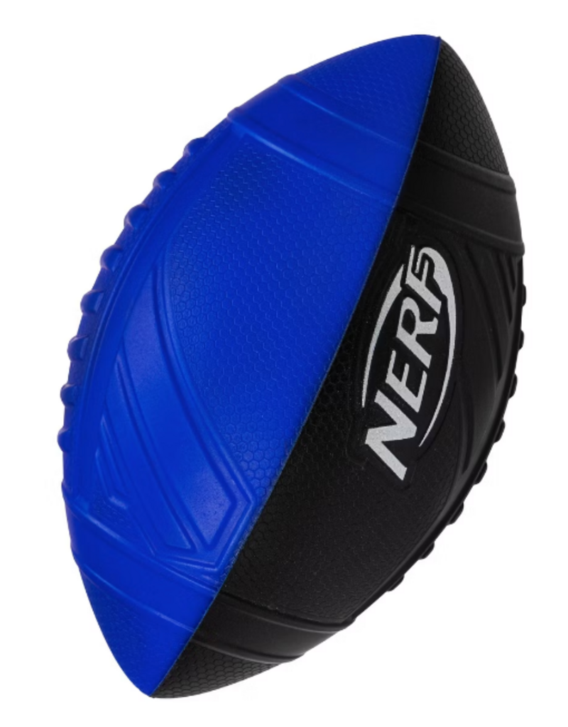 Franklin Sports Nerf Pro Grip Foam Football (Blue & Black)