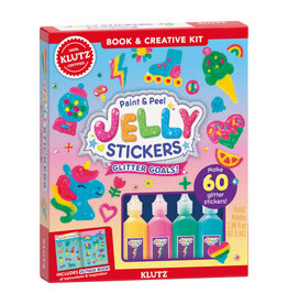 Klutz Klutz Paint & Peel Jelly Stickers: Glitter Goals!