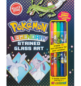 Klutz Klutz Pokemon Legendary Stained Glass Art